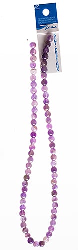 Semi-Precious 16in Dark Amethyst Natural