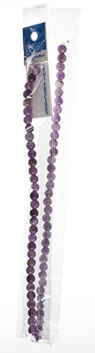 Semi-Precious 16in Dark Amethyst Natural