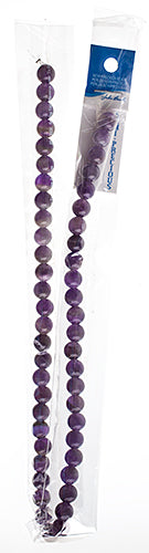 Semi-Precious 16in Dark Amethyst Natural