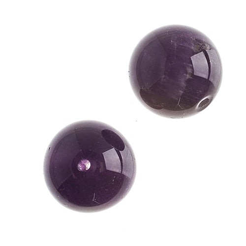 Semi-Precious 16in Dark Amethyst Natural