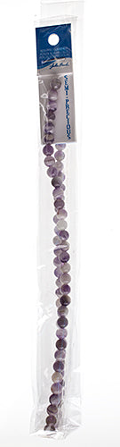 Semi-Precious 16in Dogteeth Amethyst Natural