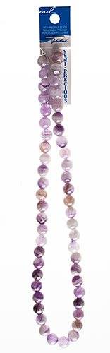 Semi-Precious 16in Dogteeth Amethyst Natural