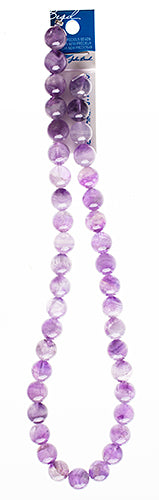 Semi-Precious 16in Dogteeth Amethyst Natural