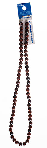 Semi-Precious 16in Mahogany Jasper Natural