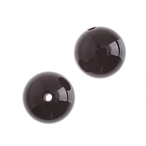 Semi-Precious 16in Obsidian Natural