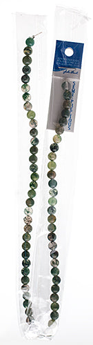 Semi-Precious 16in Moss Agate Natural