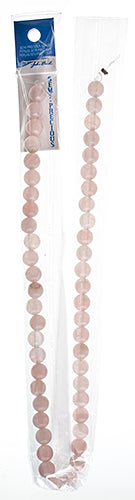 Semi-Precious Beads Round Rose Quartz Natural