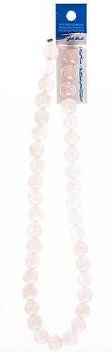 Semi-Precious Beads Round Rose Quartz Natural