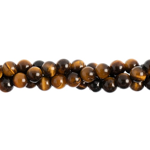 Semi-Precious Beads Tiger Eye Natural
