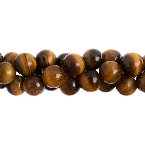 Semi-Precious Beads Tiger Eye Natural