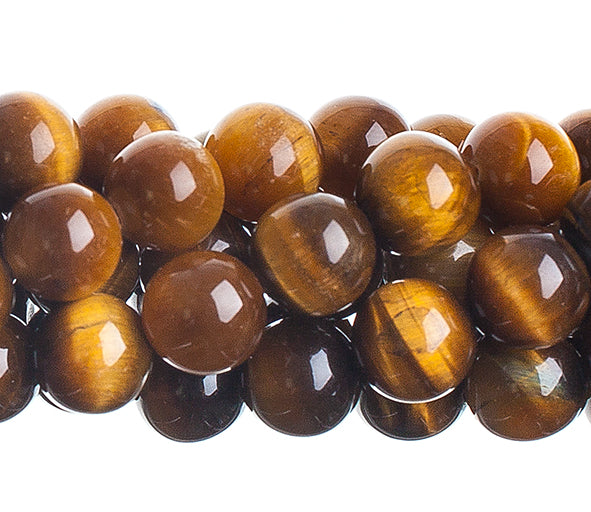 Semi-Precious Beads Tiger Eye Natural