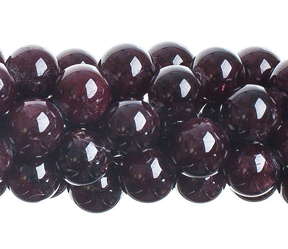Semi-Precious Beads Garnet Natural
