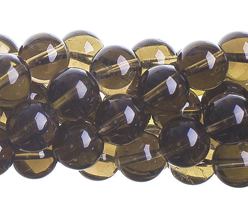 Semi-Precious Beads Smoky Quartz Natural