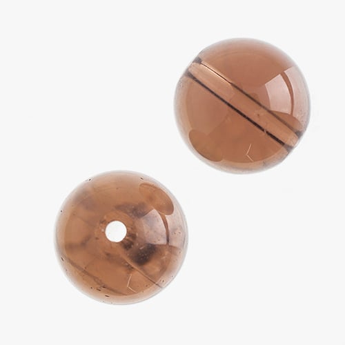 Semi-Precious Beads Smoky Quartz Natural