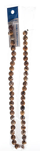 Semi-Precious Beads Picture Jasper Natural