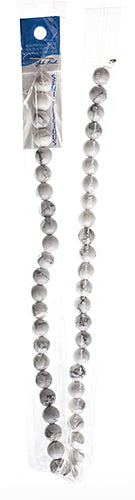 Semi-Precious Beads Howlite Natural