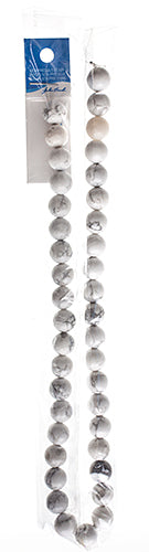 Semi-Precious Beads Howlite Natural