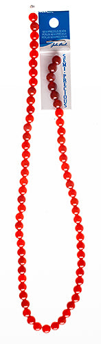 Semi-Precious Beads Carnelian Natural Dyed