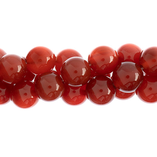 Semi-Precious Beads Carnelian Natural Dyed