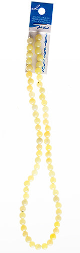 Semi-Precious Beads Lemon Jade Natural