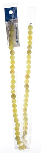 Semi-Precious Beads Lemon Jade Natural