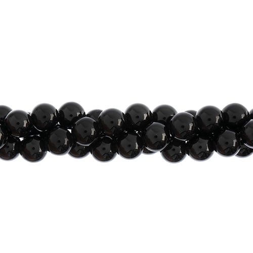 Semi-Precious Beads Black Onyx Natural Dyed