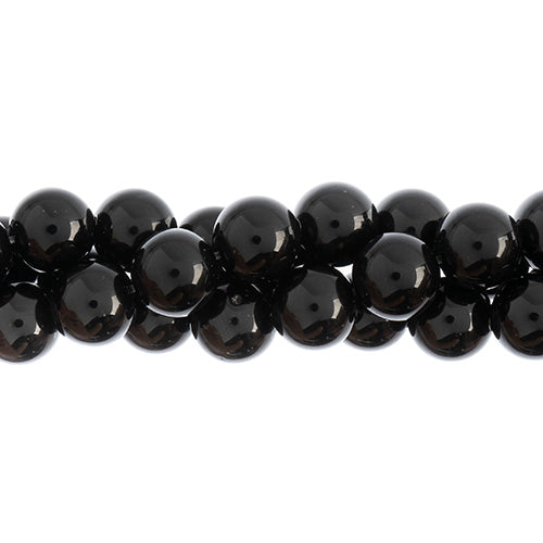 Semi-Precious Beads Black Onyx Natural Dyed