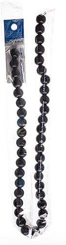 Semi-Precious Beads Black Onyx Natural Dyed