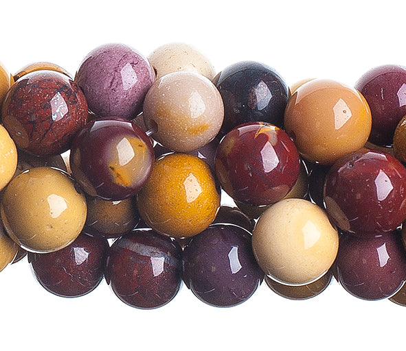 Semi-Precious Beads Mookaite Jasper Natural