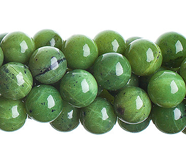Semi-Precious Beads Canadian Jade Natural