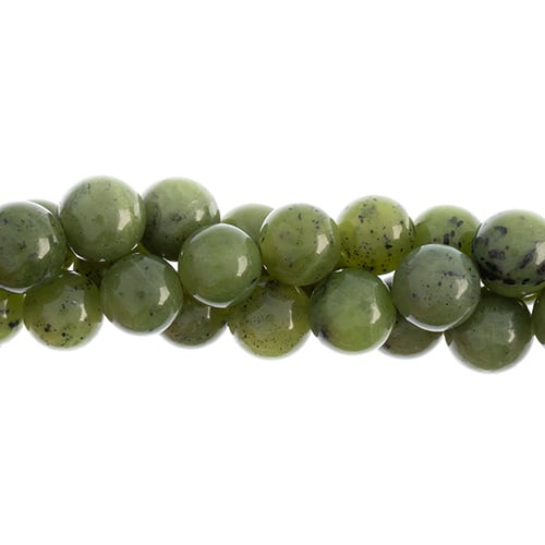 Semi-Precious Beads Canadian Jade Natural