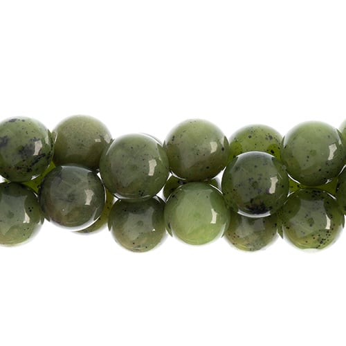Semi-Precious Beads Canadian Jade Natural
