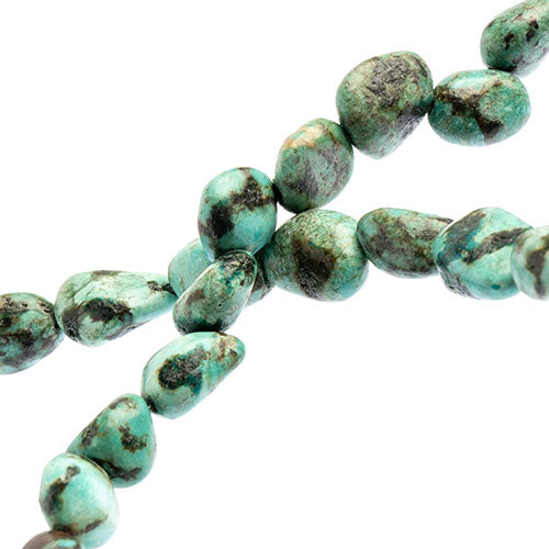 Semi-Precious Beads Turquoise Natural Nugget