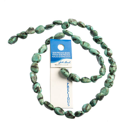 Semi-Precious Beads Turquoise Natural Nugget