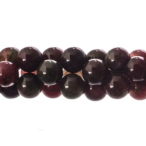 Semi-Precious 16in Tourmaline Natural Dyed Round