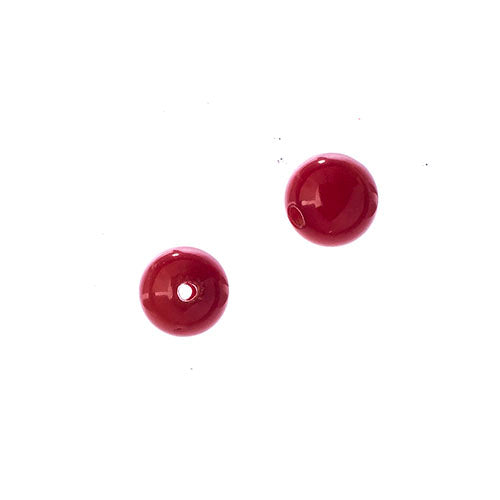 Semi-Precious Beads Bamboo Coral Natural Dyed Round