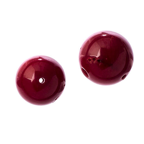 Semi-Precious Beads Bamboo Coral Natural Dyed Round