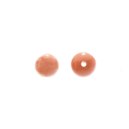 Semi-Precious Beads Peach Aventurine Natural Round 7in Strung