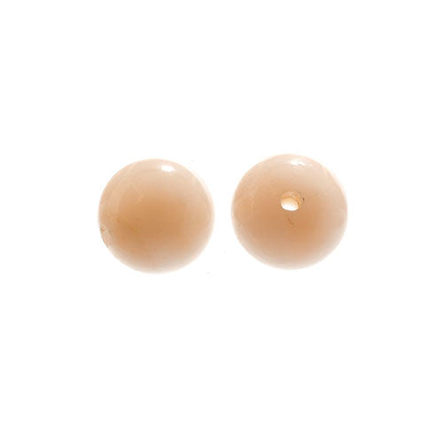 Semi-Precious Beads Peach Aventurine Natural Round 7in Strung