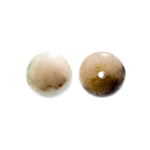 Semi-Precious Beads Amazonite Natural Round 7in Strung