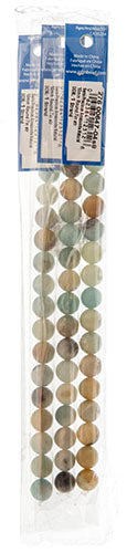 Semi-Precious Beads Amazonite Natural Round 7in Strung