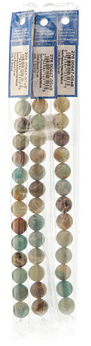 Semi-Precious Beads Amazonite Natural Round 7in Strung