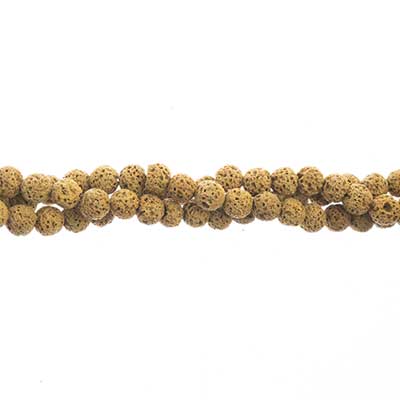 Earth's Jewels Lava Stone 8in Round Egyptian Sand