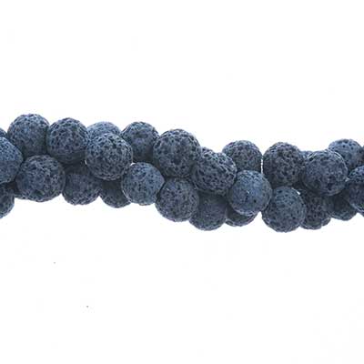 Earth's Jewels Lava Stone 8in Round Majestic Violet