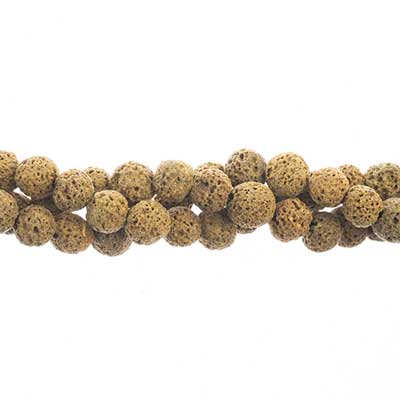 Earth's Jewels Lava Stone 8in Round Egyptian Sand