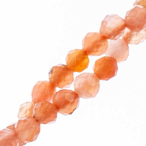 Earth's Jewels 2mm Sunstone 2Strands X 7in Round Natural Approx 180pcs