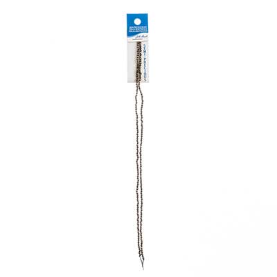 Earth's Jewels 2mm Pyrite 2Strands X 7in Round Natural Approx 180pcs