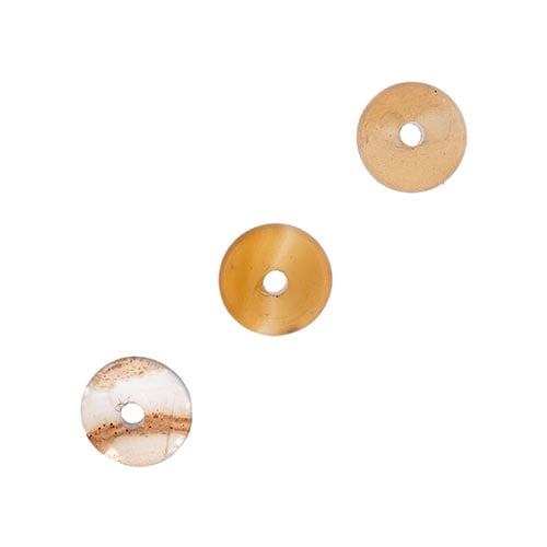 Earth's Jewels Beads 16in Rondelle Red Agate