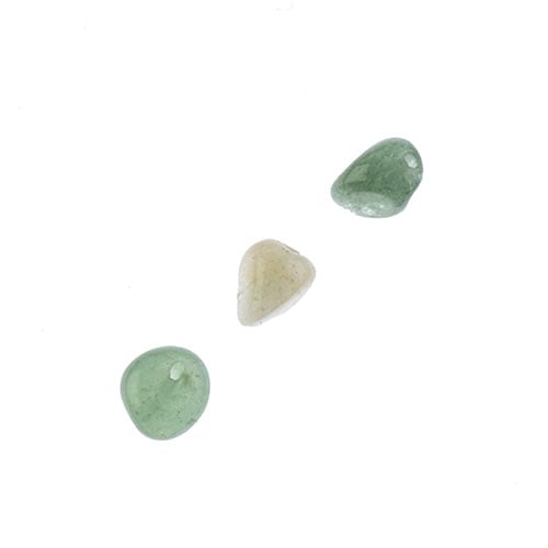 Earths Jewels Beads 16in 8-15mm Irregular Green Aventurine