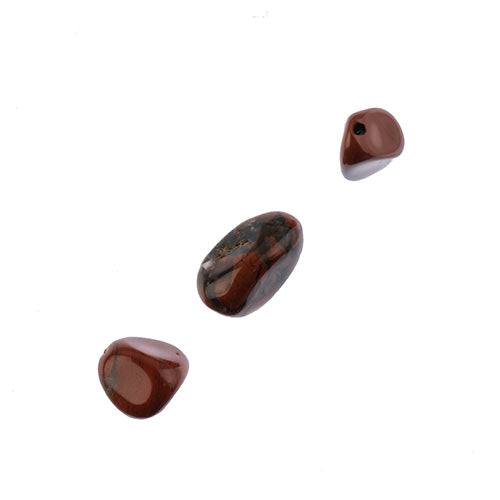 Earths Jewels Beads 16in 8-15mm Irregular Brecciated Jasper